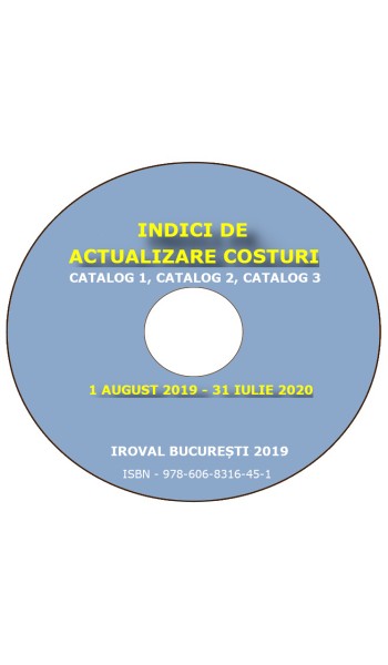 INDICI DE ACTUALIZARE COSTURI VALABILI PENTRU PERIOADA 01.08.2019 - 31.07.2020